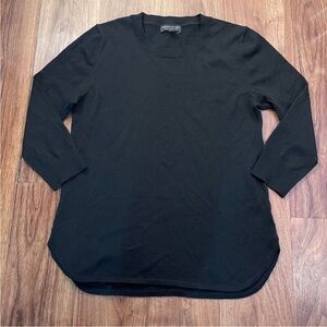 Banana Republic Black Merino Wool Sweater